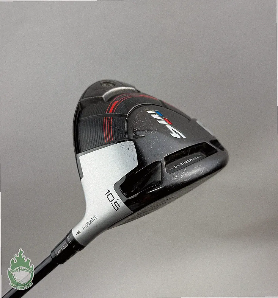 Right Handed 2018 TaylorMade M4 Driver 10.5* Atmos 50g Stiff Graphite Golf Club