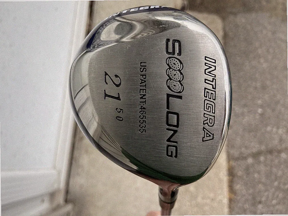 Right Handed 37.5" Integra Sooo Long 50 Degree 21 Wood w/ Graphite R Flex Shaft