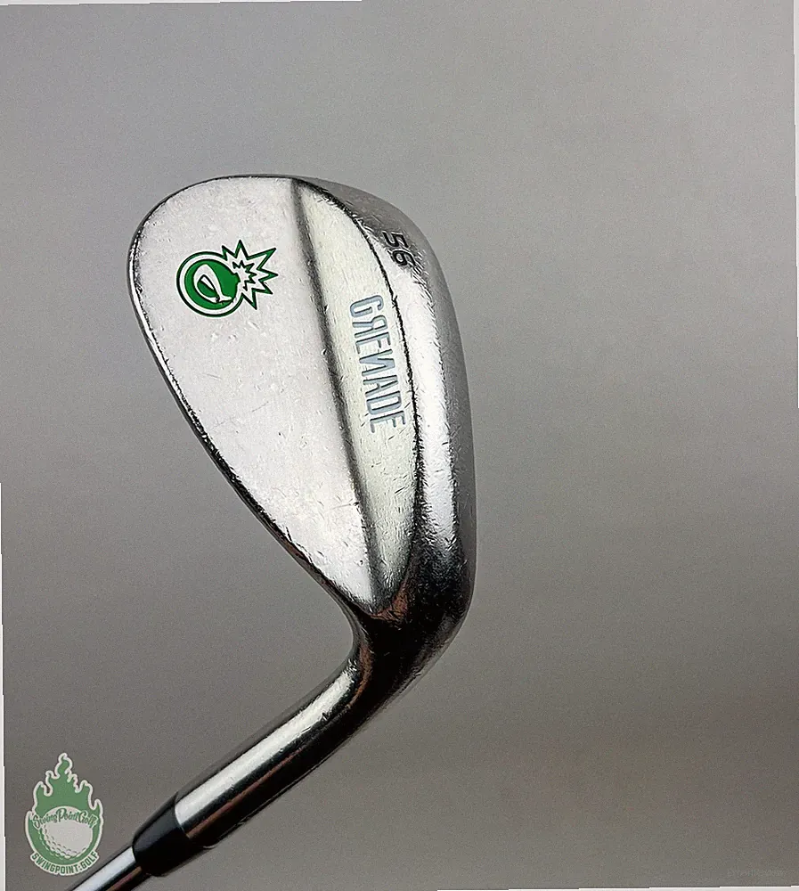 Right Handed BombTech Golf 56° Sand Wedge Grenade Steel Wedge Flex Golf Club