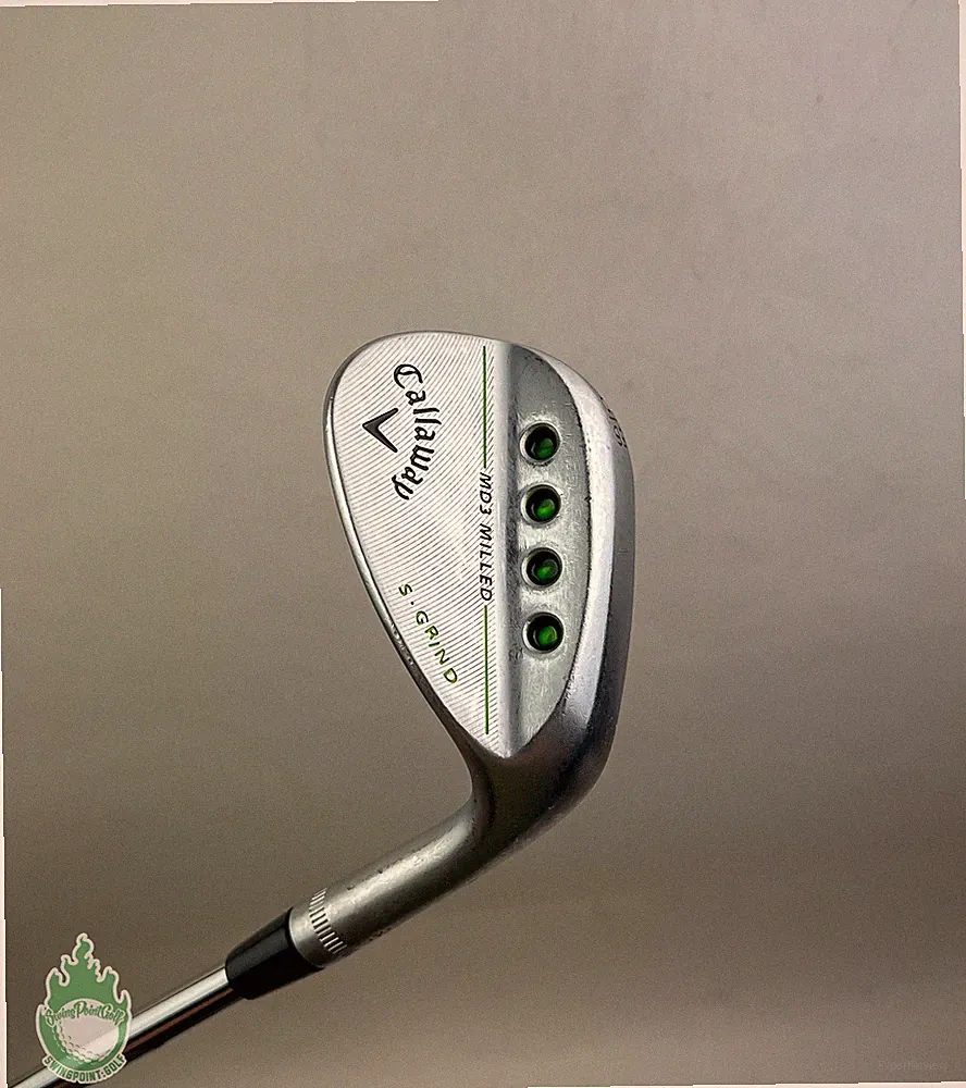 Right Handed Callaway MD3 Milled S Grind Wedge 56*-10 Stiff Steel Golf Club