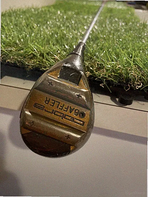 Right Handed Cobra Baffler Fairway Wood Wood Steel Shaft, Avon Made In Eng. Grip