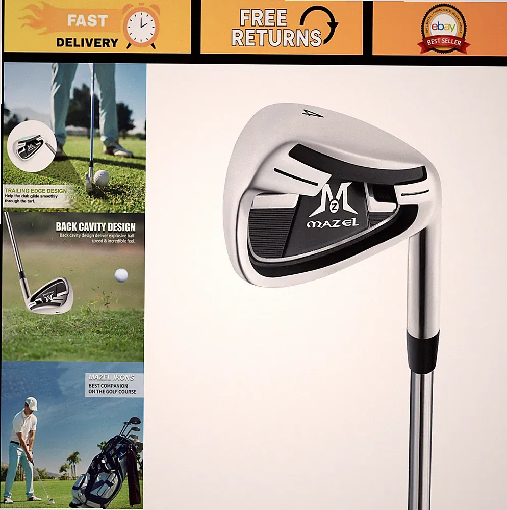 Right-Handed Golf Irons 1-9 Set