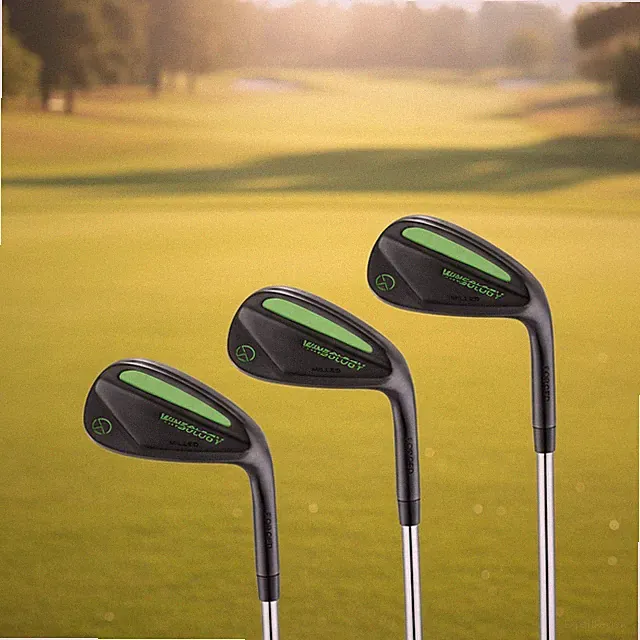 Right-Handed Golf Wedges Set: Durable 52/56/60 Degree Clubs with Non-Slip Grip