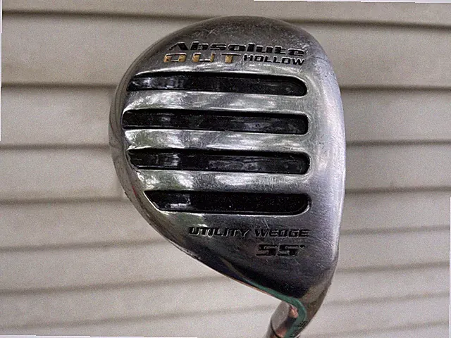 Right Handed Intech Absolute Out Hollow 55 Degree Utility Wedge w/ Steel Shaft