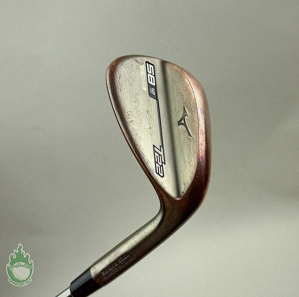 Right Handed Mizuno T22 Copper D Grind Wedge 58*-12 Stiff Flex Steel Golf Club
