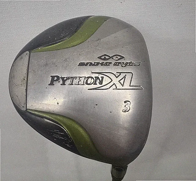 Right Handed Snake Eyes Python XL 3 Wood Regular Flex Aerotech Powercoil 50