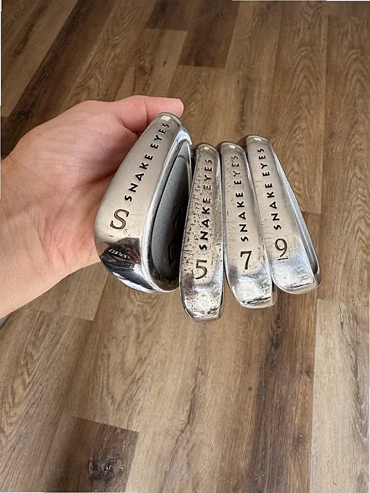Right Handed Snake Eyes TC-01 Lot Of 4 Clubs - Sand Wedge, 5 7 9