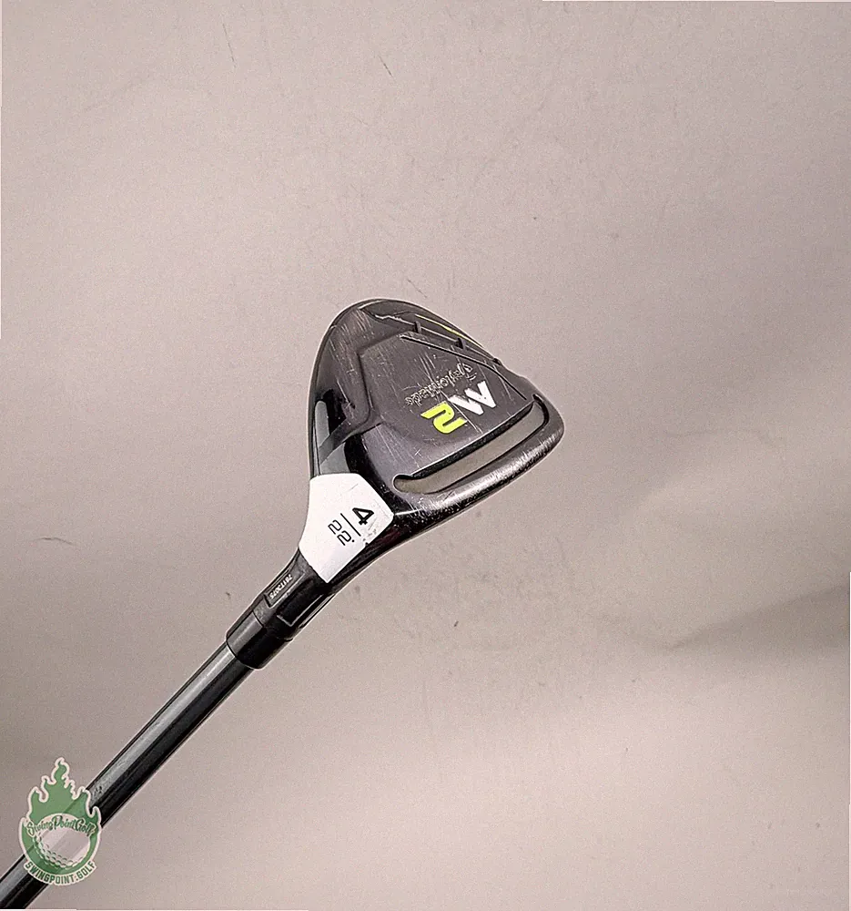 Right Handed TaylorMade M2 4 Hybrid 22* 75g Stiff Flex Graphite Golf Club