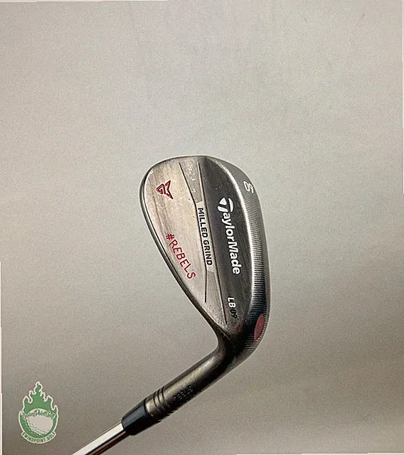 Right Handed TaylorMade Milled Grind Gunmetal LB 60*-09 Stiff Flex Steel Golf
