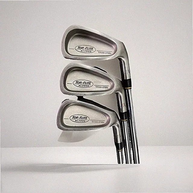 Right Handed Top Flite XL2000 Titan Irons 3,4 & 6 Regular Flex Steel Iron Set