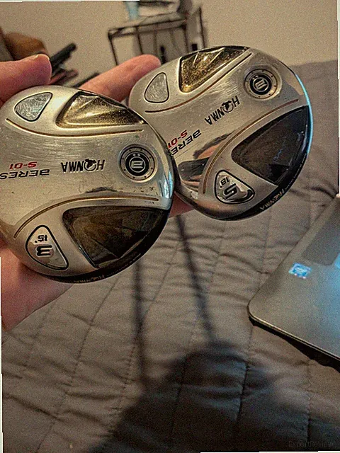 Right Honma Beres S-01 fairway wood set.15,18.regular