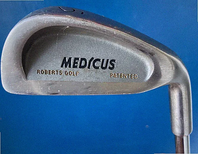 Roberts Golf Medicus #5 Iron True Temper Dynamic shaft Single Hinge RH Club EUC!