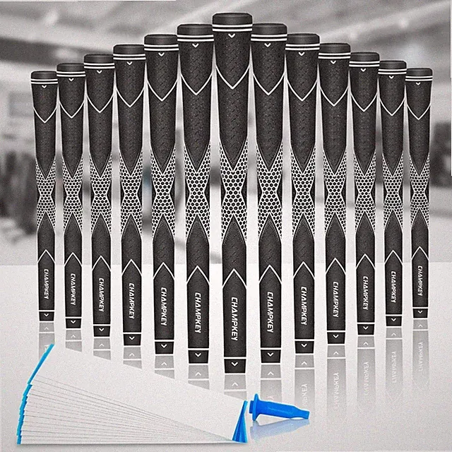 Rubber Golf Grips 13 Pack | High Traction Golf Club Grips | Choose Between Gr...