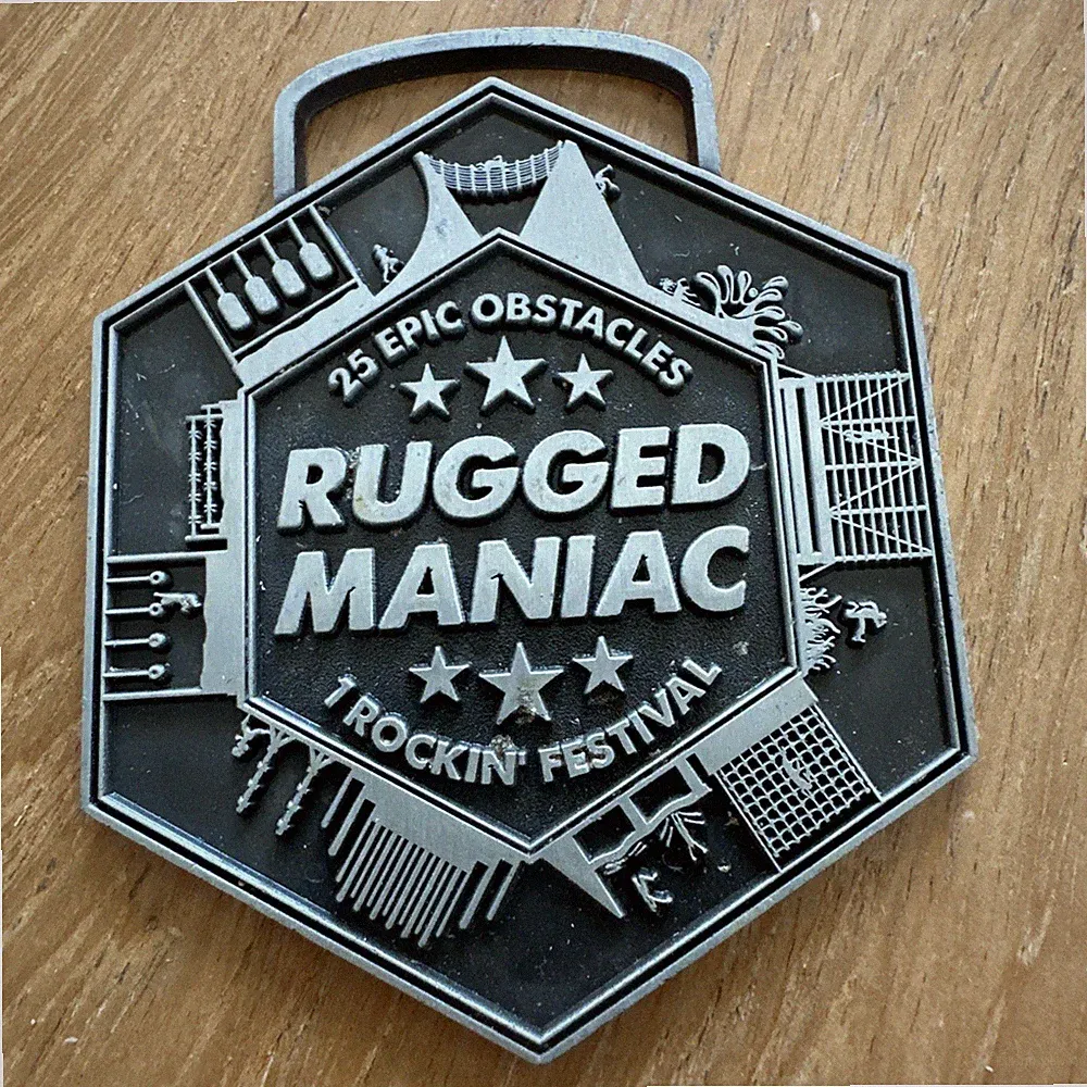 Rugged Maniac Golf Bag Tag