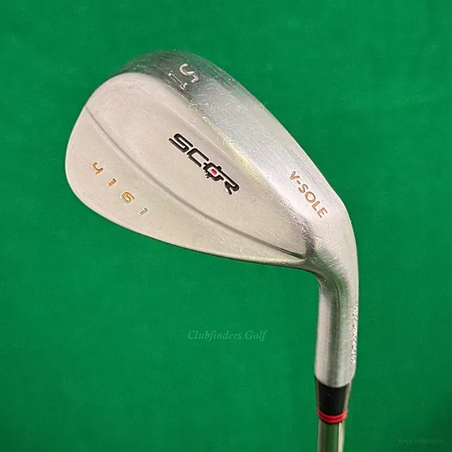 SCOR V-Sole 4161 Form Forged 51° Gap Wedge KBS SCOR Genius 12 Steel Firm