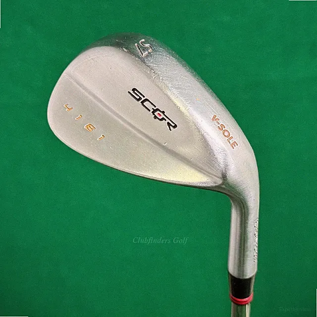 SCOR V-Sole 4161 Form Forged 57° Lob Wedge KBS SCOR Genius 12 Steel Firm