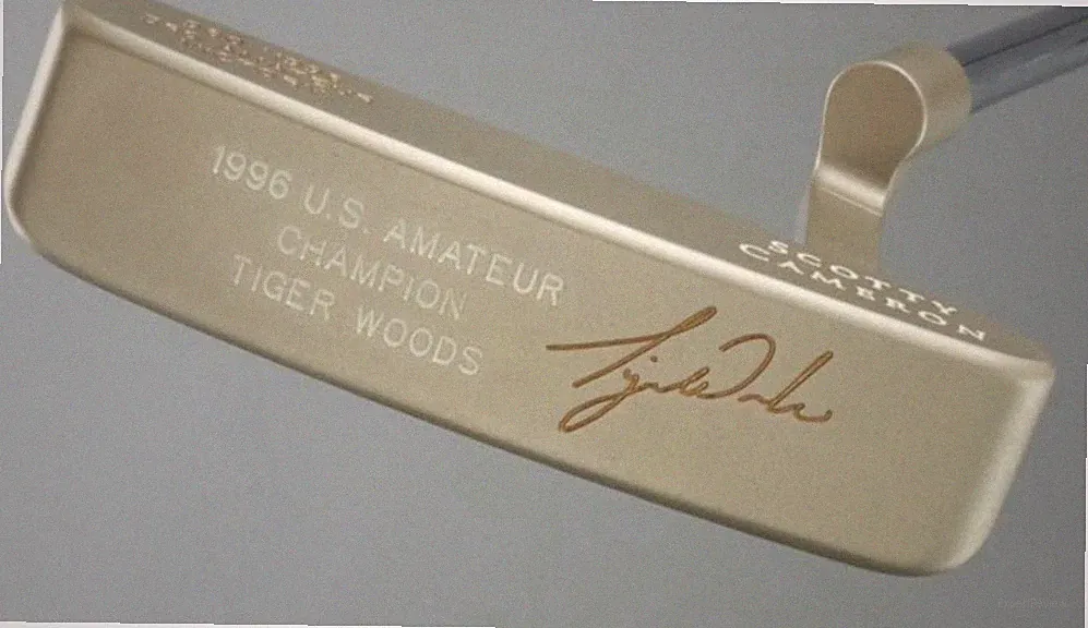 SCOTTY CAMERON 1996 Tiger Woods 3rd U.S. Amateur Victory 1/960 35" MINT