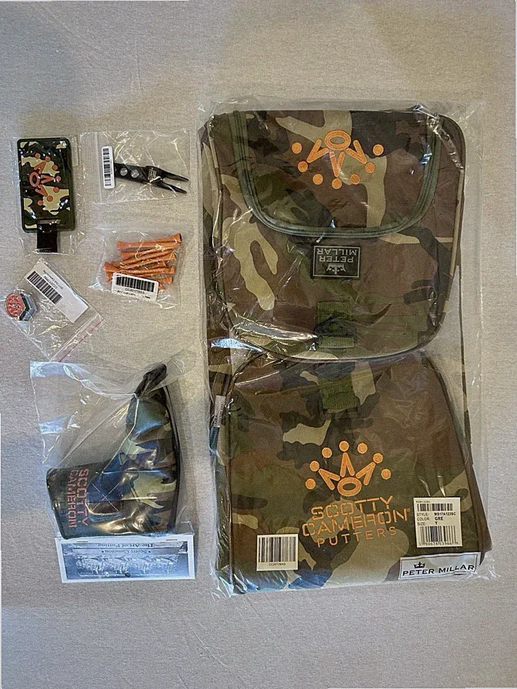 Scotty Cameron 2017 Camo Club Cameron Kit — Complete Set, NIB