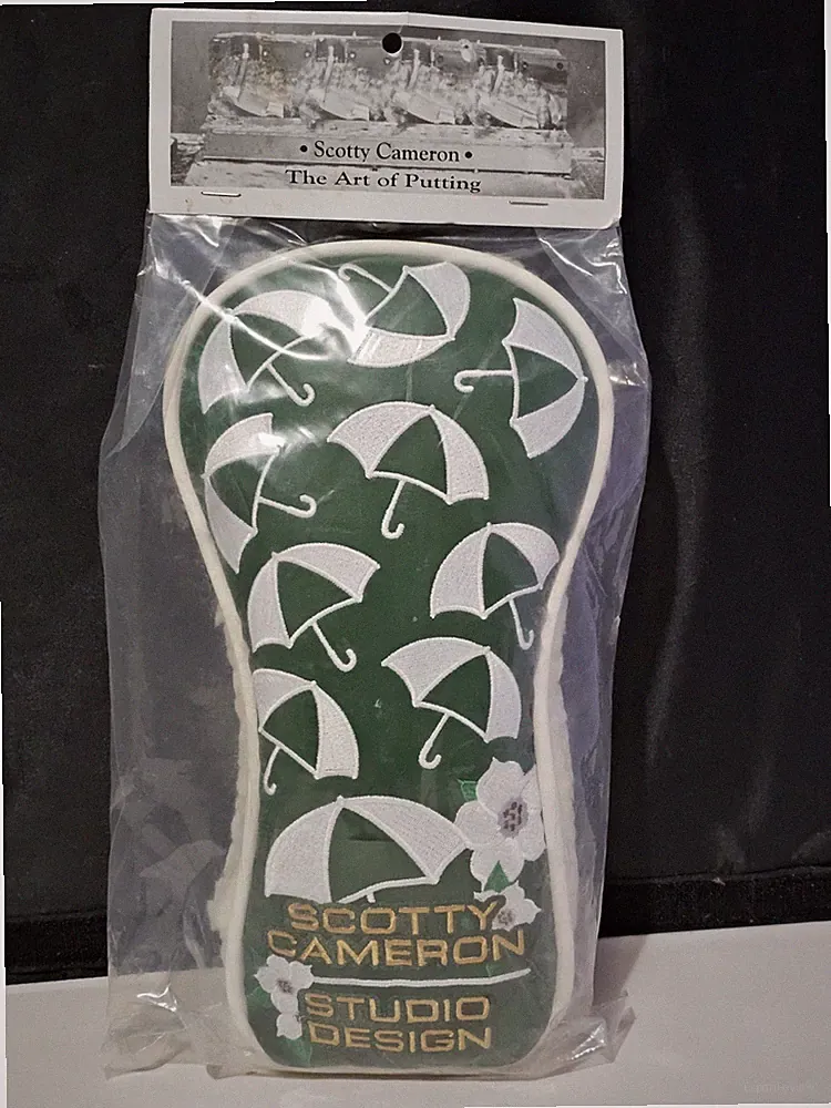 Scotty Cameron 2017 Masters Headcover Fairway Wood Dancing Umbrellas NEW !!