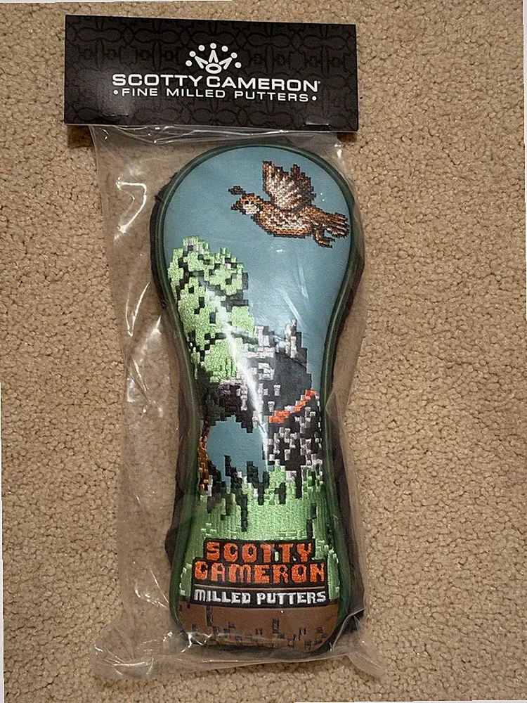 Scotty Cameron 2025 PGA Bagging Birdies Green Utility Hybrid Rescue Headcover