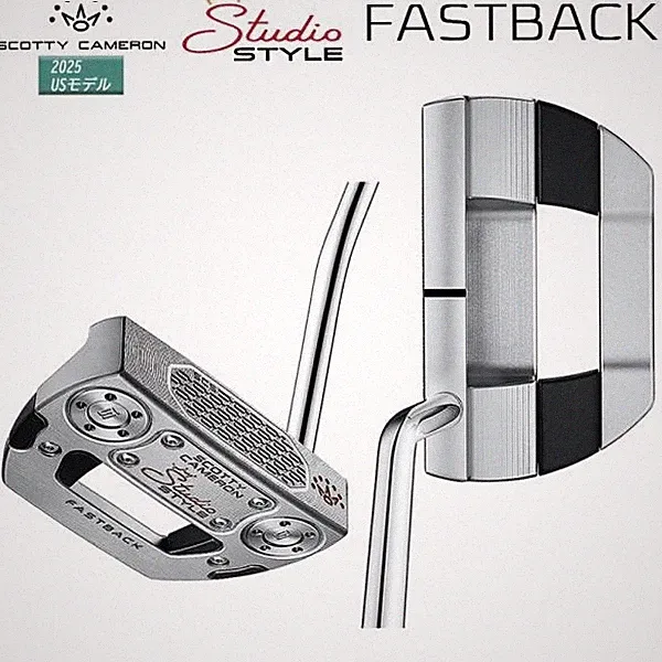 SCOTTY CAMERON 2025 STUDIO STYLE FASTBACK PUTTER RH US MODEL NEW