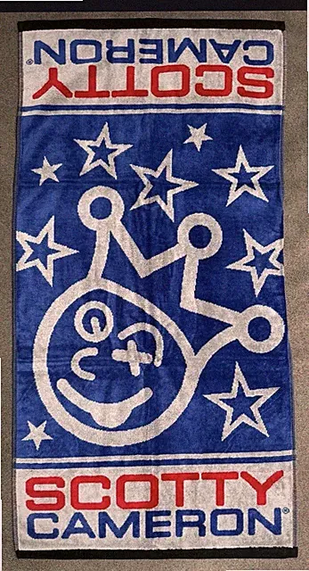 Scotty Cameron 2026 US Open Jackpot Johnny Caddy Towel - New!