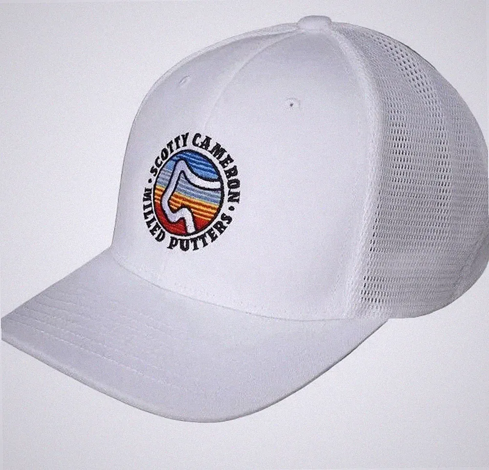 Scotty Cameron Big Dog Serape White Mesh Back Snapback Adjustable Golf Hat