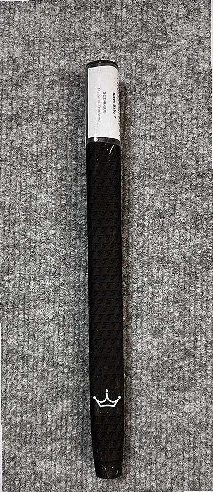 Scotty Cameron Black Baby T Putter Grip - White 3-Point Crown New In Wrapper!