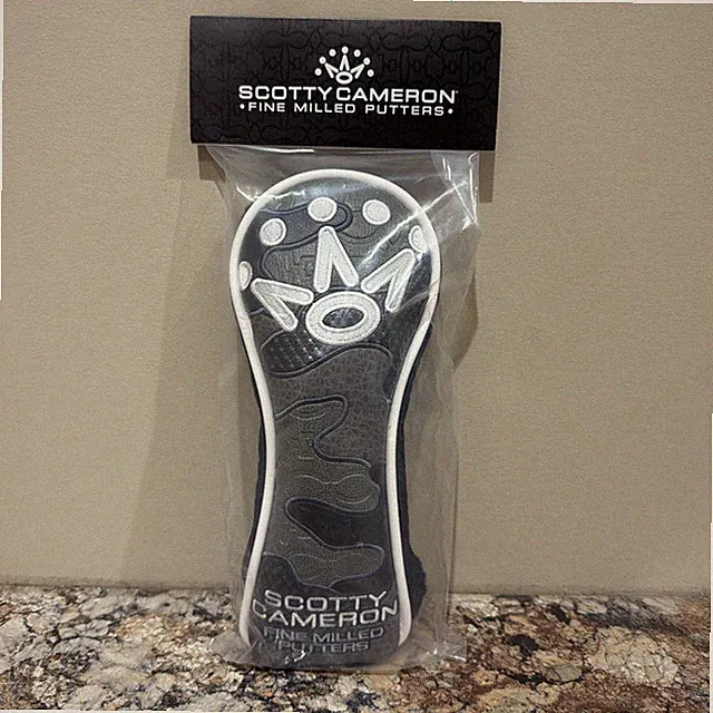Scotty Cameron Camo Crown Collage Headcover Utility Hybrid White Piping NEW 2026