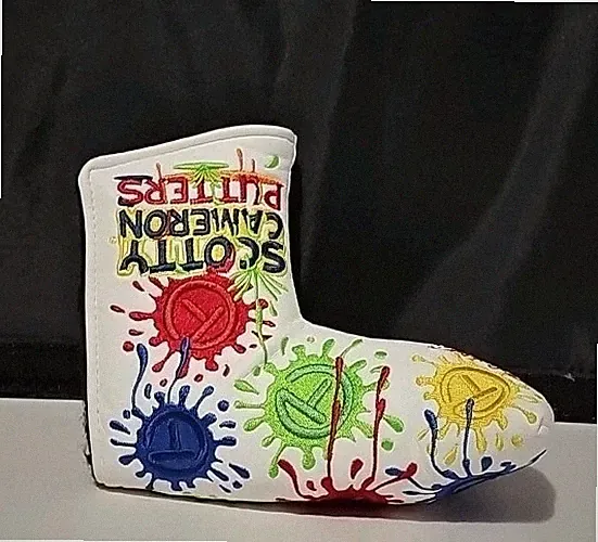 Scotty Cameron Circle T Dancing Paint Splash Mid Mallet Head C over Rare