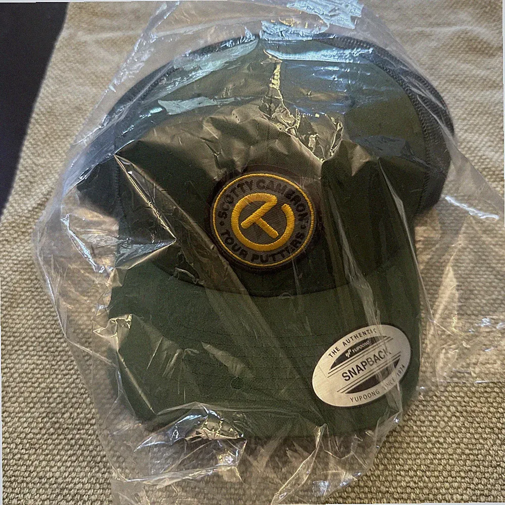 Scotty Cameron CT circle T Patch Hat Cap / Green - Yellow / Gallery Exclusive