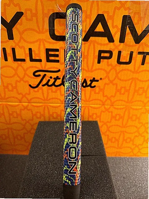 Scotty Cameron Custom Shop Psychedelic Tie Dye Camo Matador Mid-size Putter Grip