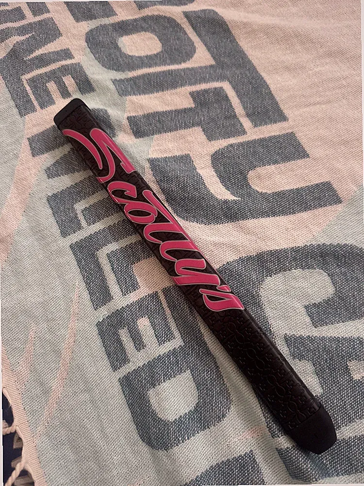 Scotty Cameron Custom Shop Putter Grip Medium Black / Pink Paddle Style New