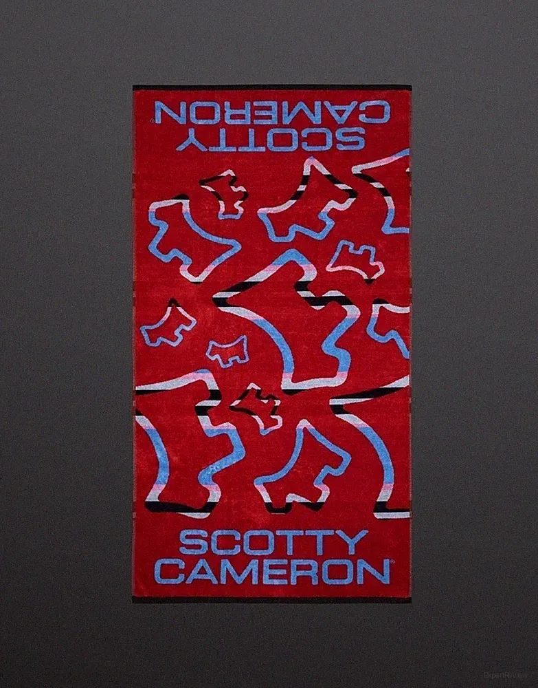 Scotty Cameron Dancing Dogs Beach Towel
