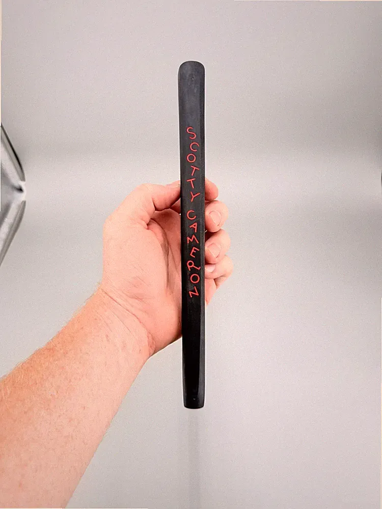 Scotty Cameron Design Pistolero Black with Red Dancing Letters Putter Grip