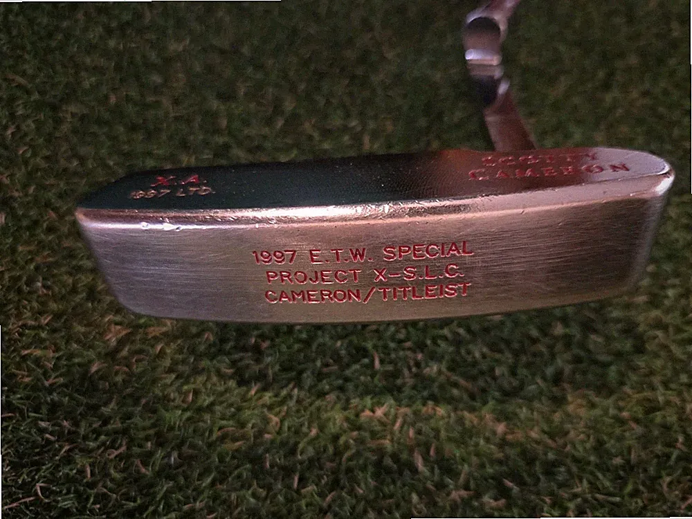 SCOTTY CAMERON E.T.W. SPECIAL PROJECT X SLC SCOTTYDALE PUTTER 34" TIGER WOODS