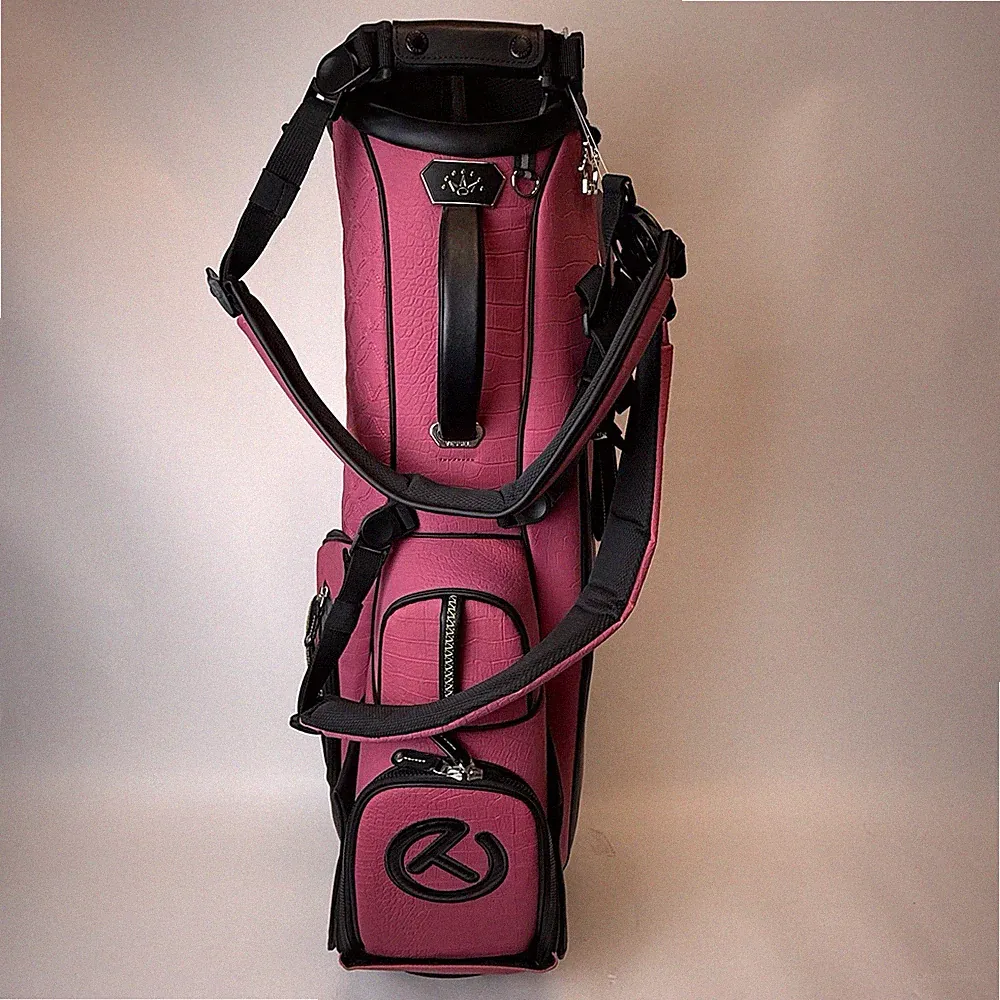 Scotty Cameron Exotic Electric Pink Player V Stand Bag Limited Edition