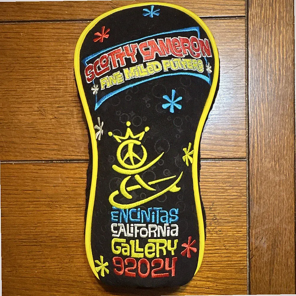 Scotty Cameron Gallery 92024 Fairway Wood Headcover Black Encinitas “RARE” New