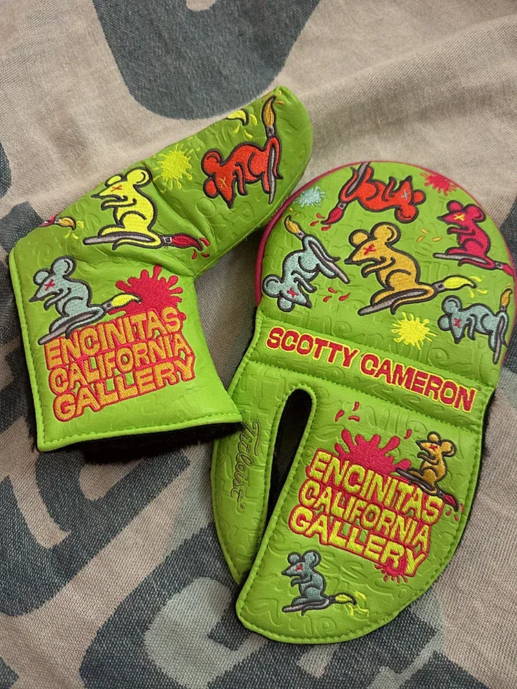 Scotty Cameron Gallery Exclusive- Rat Painter Covers - Blade & MidRound NEW