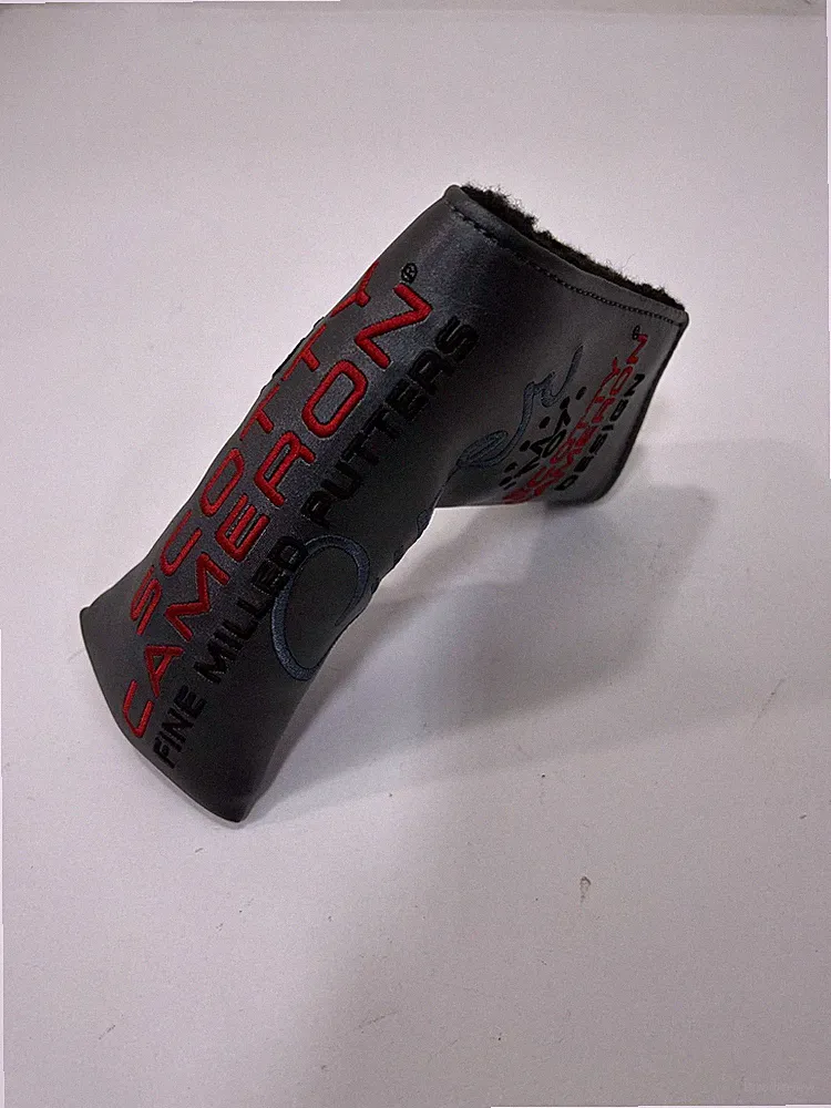 Scotty Cameron Golf 2022 Super Select Blade Putter Headcover Grey/Red/Black