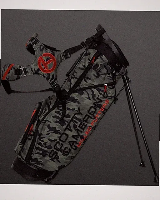Scotty Cameron Junior Camo/Red Circle T Stand Bag
