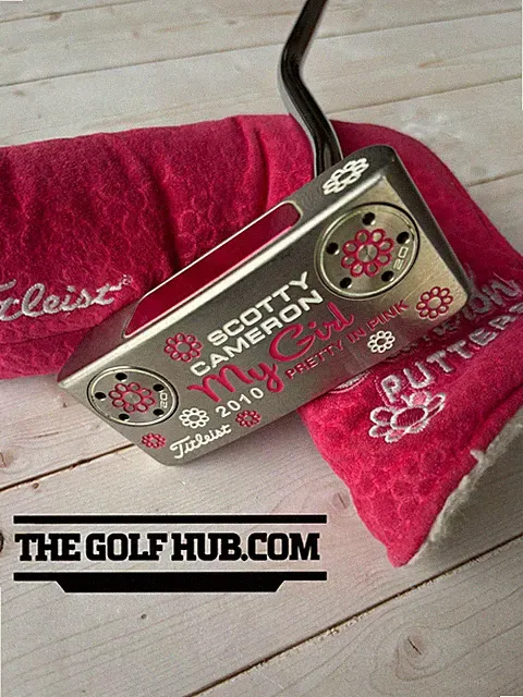 Scotty Cameron Limited 2010 My Girl Pretty in Pink 33in Putter- Gray Pistolero