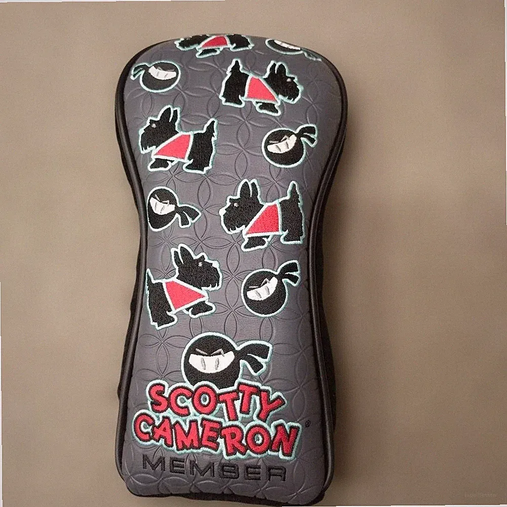 Scotty Cameron M&G Members Only Driver Headcover NINJA & Scotty Dog Design Used