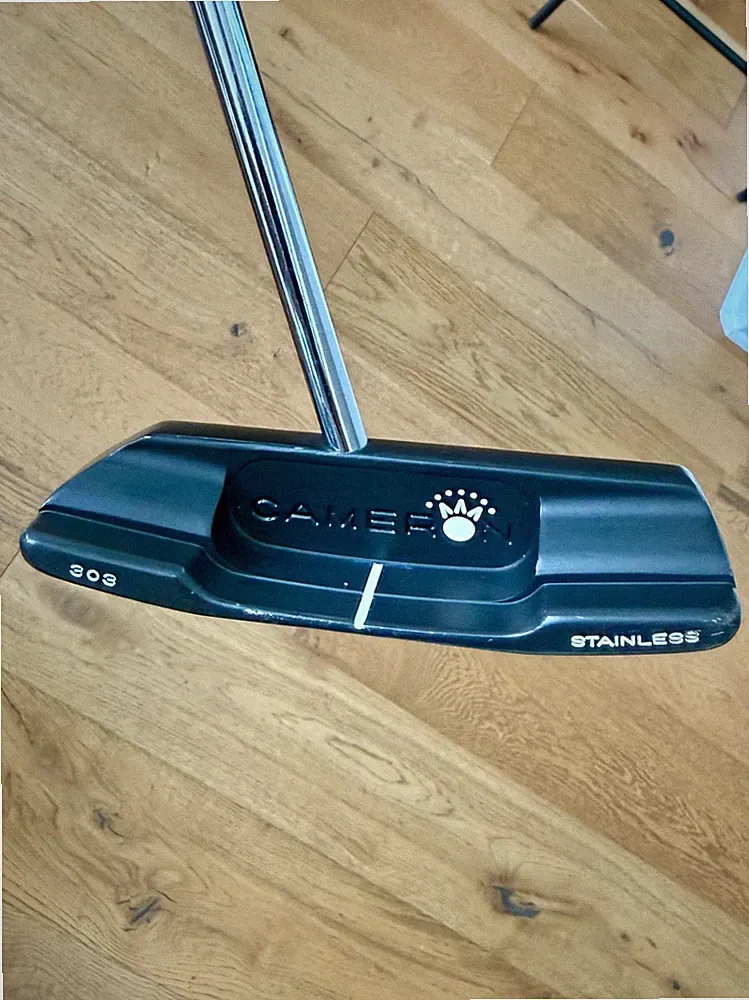 Scotty Cameron Newport 2 Center Shaft Studio Stainless Prototype Putter Black