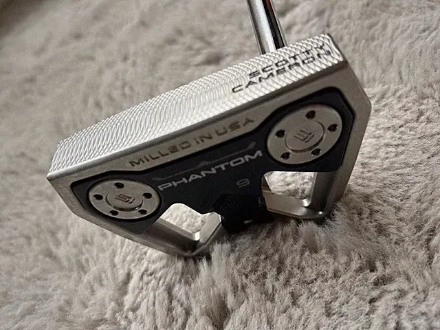 Scotty Cameron Phantom 9 Putter with Cover Used Golf Club, Minor Wear