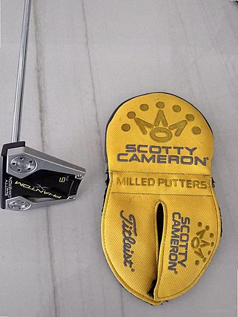 Scotty Cameron Phantom X 6 STR Putter 33" RH Center Shaft + Headcover New Grip