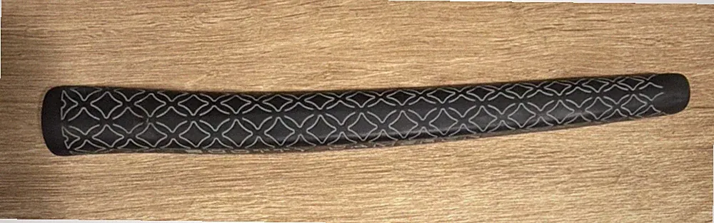 Scotty Cameron pistolini black and gray pattern rubber golf club grip