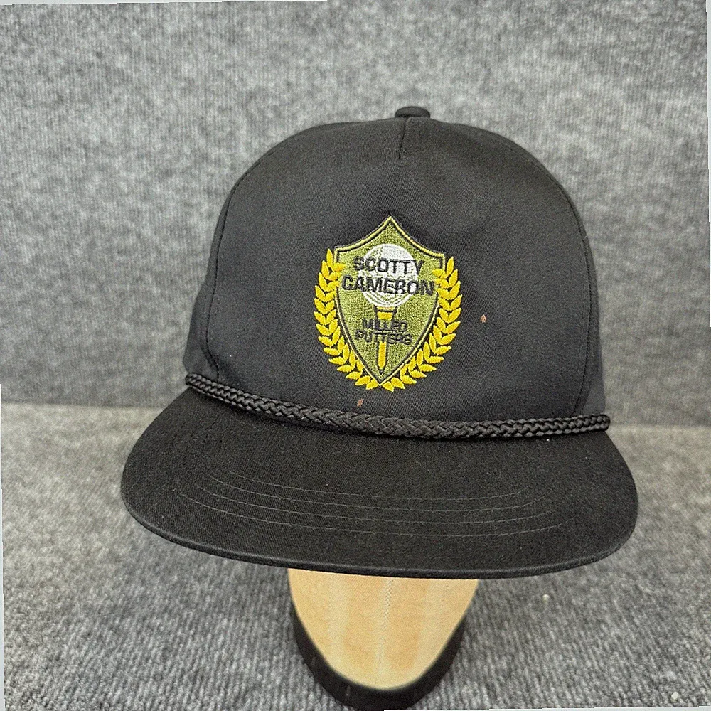 Scotty Cameron Putters SnapBack Hat Studio Design 2020 Laurel Badge Scotty Dog
