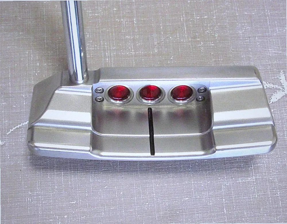 Scotty Cameron Select Square Back Putter 34" Used Steel Shaft Damaged Sole