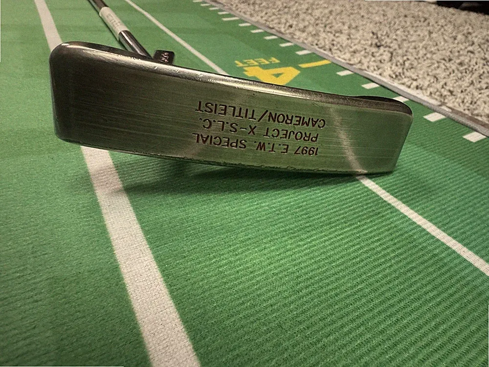 Scotty Cameron SPECIAL PROJECT X-S.L.C 1997 E.T.W. Earl Tiger Woods Putter 35"